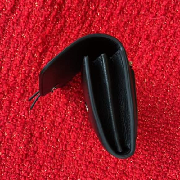 Kate Spade Marti Large Slim Flap Wallet Black - Picture 5 of 16